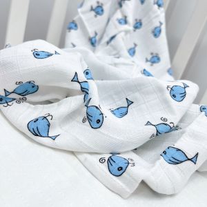 Baby Bamboo Fiber Ice Silk Thin Bath Towel Soft Cotton Wrap Summer Cover Blanket Lightweight Comfortable Newborn Swaddle