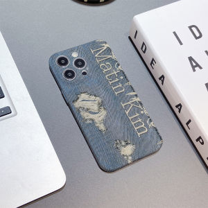 Abstract Denim Pattern Phone Case for Apple Huawei VIVO Honor OPPO Xiaomi OnePlus iPhone 15 pro Max Couples Phone Accessories