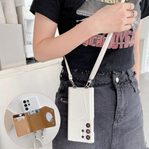 Samsung Galaxy S23 อัลตร้า S21 S20 S8 A54 FE S9 กระเป๋าสตางค์ใส่บัตร Note9 โน๊ต 20 A13 A14 พิเศษ S22 A33 S10 A52S หนังเคสมือถือ กระเป๋าสตางค์ใส่บัตร แบบบางผ้าคลุม