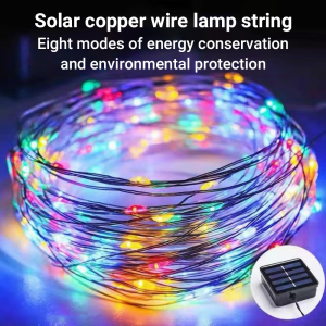 Solar LED Fairy Light String - 50/100/200/300LED Copper Wire Waterproof 8 Modes for Christmas Garden Party⚡PH deliveryIn stock⚡