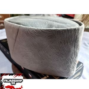 Peci Songkok Bulu Halus Terbaru/Kekinian. Warna Cream Biru Abu-Abu Coklat merah