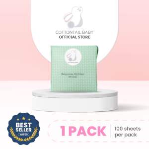Cottontail Baby Tissue/Dry Wipes (100pulls)