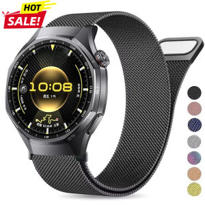 22mm Metal Milanese Loop Band For Huawei Watch GT6 5 Pro 46mm Magnetic Stainless Steel Strap For Watch 5/GT6-5-4-3 46mm