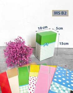 (Set 10 cái) Hộp quà xếp sẵn 15x10 cao 5cm
