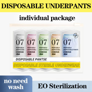 【Local ready stock】20PCS Disposable Panties Ladies Pure Cotton Sterile Travel Shorts Portable Pregnant Women Postpartum Confinement