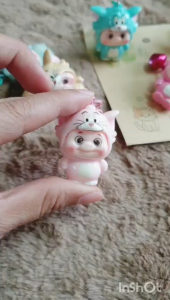Móc Khóa Hình Bé Mèo Đáng Yêu/Móc Khóa Mini Hoạt Hình Cute Gắn Balo Túi Xách - Giao màu ngẫu nhiên
