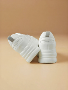 Josiny | Height Increasing Womens Plimsolls Thick Soles