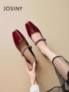Josiny | Spring Autumn French Style Chunky Heel Mary Jane Shoe