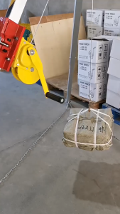 Tời Quay Tay 1200lbs Tự Khóa Tải Kéo 500kg Tải Nâng 150kg Cáp 5m & 10m