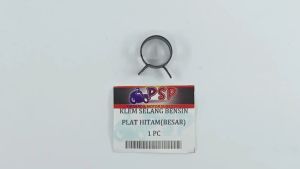 Klem Selang Bensin Universal Model Plat Besar (Harga Per 1 Biji) - Klip Kancing Slang Tali Bengsin
