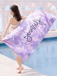 Quick Dry Swimming Towel Absorbent Beach Towel Sportswoman Summer Adult Childrens Towel for Sea And Beach Sports Yoga Fitness