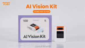 MatataStudio AI Vision Kit VinciBot Add-on Pack AI Camera Artificial Intelligence Robotics Learning STEM Educational Toys Ages 8+ Kids