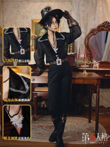 Phantom Animation Cosplay Set Black Tulip Explorer Costume Fashion Star Cosplay Suit for Gaming Conventions And Parties