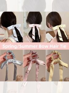 PINK EMPRESS | Elastic Bow Hair Tie High Elasticity Head Rope