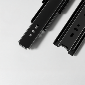 YaNu |Heavy-duty Undermount Self Closing Damper Slides Drawer Track