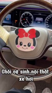 Chổi Vệ Sinh Nội Thất Ô Tô Sợi Lông Mềm Mịn - Chổi Mềm Quét Vệ Sinh Nội Thất Ô Tô Xe Hơi Chuyên Dụng Chổi Vệ Sinh Ghế Da Nội Thất