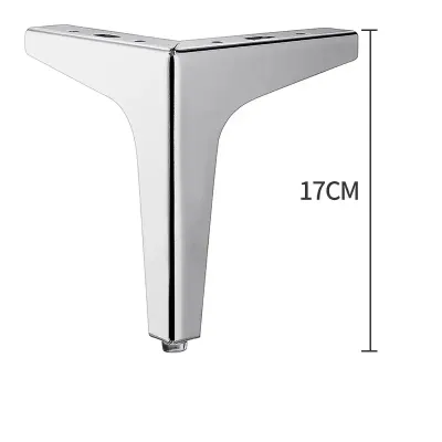4pcs Modern Furniture Legs Metal Gold Black Iron Sofa Feet for Table Bed Chair Desk Dresser Cabinet Support Furniture Hardware