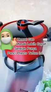 PANCI PRESSTO COOKER ALAT DAPUR PERALATAN MASAK WAJAN