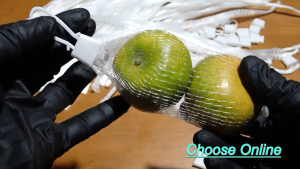 ถุงตาข่าย บรรจะ หอม กระเทียม ผลไม้ ระบายอากาศ ร้านค้าแพ็คสินค้าเพื่อจำหน่าย