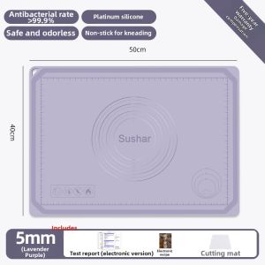 Non-slip & Food Grade Extra Large Thick Silicone Baking Mat