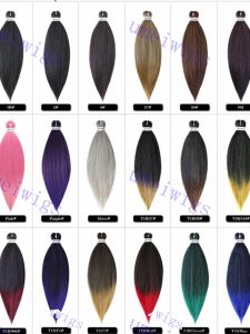 Easy Braids Hair Ombre Braiding Hair African Dreadlocks Black Braided Hair EZ Big Braid