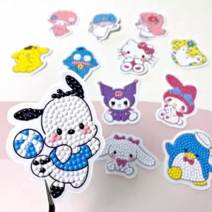 2024 New Arrival Clow M Diamond Stickers Handmade Kids DIY Small Size Free Stickers Creative Brick Painting Toy Girl