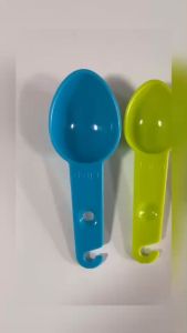 McEden เซ็ทช้อนตวงทรงรี 5 ชิ้น 5 สี พลาสติกคุณภาพดี ที่ตวง ช้อนตวง