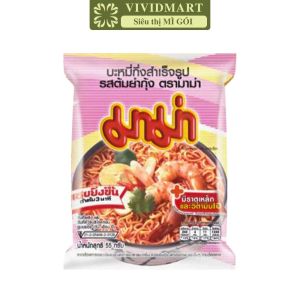 [GÓI LẺ] - MAMA - Mì Mama gói nhỏ 9 vị: Tôm Tomyum Thịt heo Tomyum heo Thịt heo bằm Tôm Sốt kem Tomyum Vịt tiềm Thịt bò hầm Thịt Gà Chay rau củ Chay Tomyum (55-60g/gói)