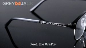 Grey Jack Kacamata Antiradiasi Blueray Model Kotak Retro Stylish Fashion Pria dan Wanita Bisa Lensa Minus Ringan 9305