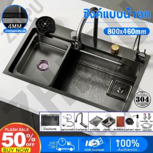 🔥แผงหนาล้างจาน 4 มม สแตนเลส ซิงค์ล้างจาน เบื้องต้น พร้อมเครื่องล้าง 10 แบบ อุปกรณ์เสริม สวัสดีครับ