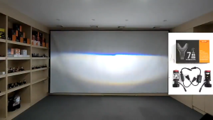 Lampu Led Mobil Dan Motor H4 Mini PJECTOR PROJIE Y7D SUPER BRIGHT 50 Watt/Dengan kipas angin