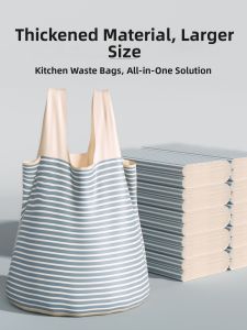 ReeDoon | Extra Thick Garbage Bags for Home and Commercial Use Black