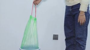 Garbage Plastic Bag with Drawstring