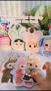 30 PCS AMPLOP 3D LEBARAN IDUL FITRI MOTIF LABUBU VIRAL 2025