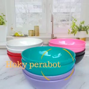 Promo mangkuk melamin bulat 7 inch melamin bulat ramen tebal amngkuk bakso seblak