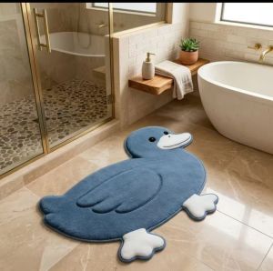 VIKAMA Cartoon Alien Animal Carpet Living Room Sofa Non slip Floor Mat Childrens Bedroom Bedside Carpet Home Decoration