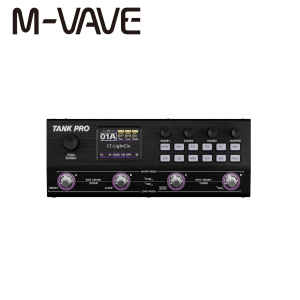M-VAVE | Bộ Xử Lý Hiệu Ứng Guitar M-VAVE TANK PRO Với 120 Preset 90 Amply + 90 Cabin Hơn 300 Hiệu Ứng Looper 150 Giây 60 Bộ Trống XLR Vỏ Kim Loại Dành Cho Người Chơi Guitar