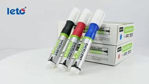 1/3pcs Whiteboard Markers Black Blue Red Erasable Capacity Fillable Ink Non-Toxic for Office Meetings And Education