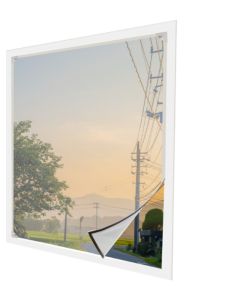Magnetic Stick-On Mosquito-Resistant Diamond-Grade Window Screen Door Curtain No-Punching Required Easy Installation Home Use