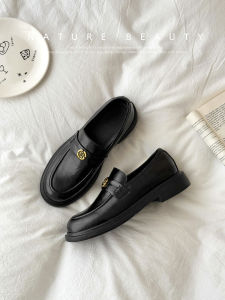 Giày Lười Đế Mềm Thoải Mái Natural Spring New Style Camellia Loafers Giày Đế Bằng Đế Cao Gót Đi Làm Cho Nữ Giày Đơn