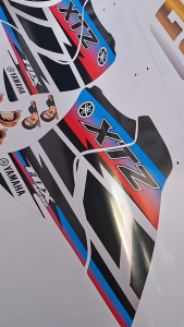 YZ 85 Customizable Motocross Decal Set with free custom name and number and Brand Logos. Features: No Fade Laminated Easy to Install High Quality Print. Suitable for Racing and Customization.