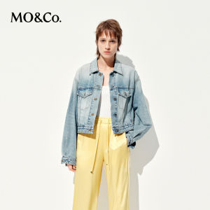 MO&Co. | Vintage Faded Edge Denim Jacket