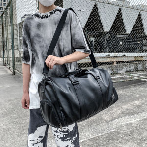 Sport Fitness Bag Mens Travel Bag Short Trip Large Capacity Luggage Bag Crossbody Dry Wet Separation Swimming Bag for Women