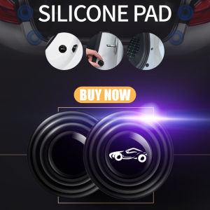 10pcs Car Door Anti-collision Silicone Pad Universal Anti-Noise Buffer Gasket Anti-shock Door Sticker Auto Soundproof Crash Pad