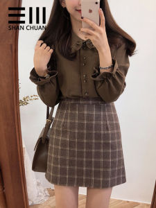 Winter 2023 New Arrival Lolita Bottoming Peter Pan Collar Blouse Womens Lolita Inner Shirt JK Tops Spring and Autumn