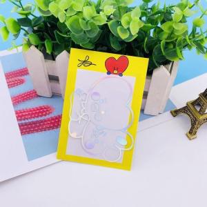 LINE FRIENDS | BT21 K-pop cartoon stickers - laser-cut colorful cute stickers for mobile phones refrigerator decoration RJ luggage tags
