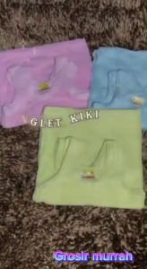 12pcs Kaos singlet Pakaian Dalam Anak umur1-9 Tahun Lusinan Murah