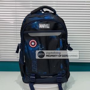 Goto Unito X Disney Marvel Tas Sekolah Backpack Ransel Anak Bag Besar