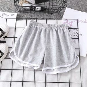 Plus Size Plus Size Ladies Ice Silk Leggings Womens Summer Thin Outwear Casual Sports Pants Slim Looking Elastic Straight Capri Pants