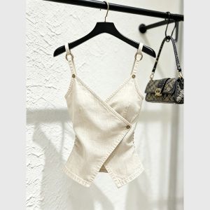 Elegant Stylish Korean Waist-Cinching Camisole Top